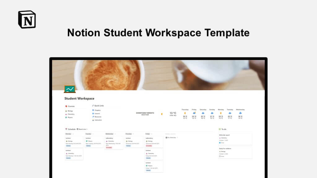 14 Best Aesthetic Notion Templates for Students (Free!!!) Pro