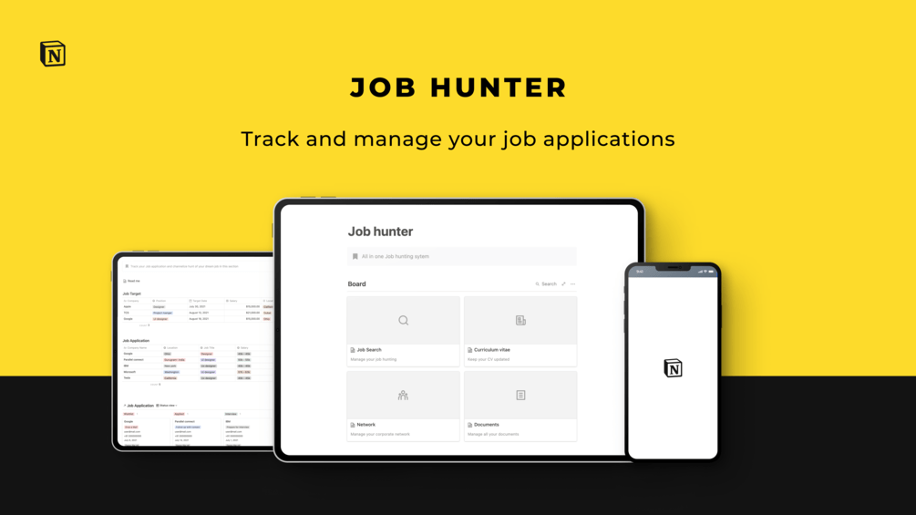 Notion Job Search Template