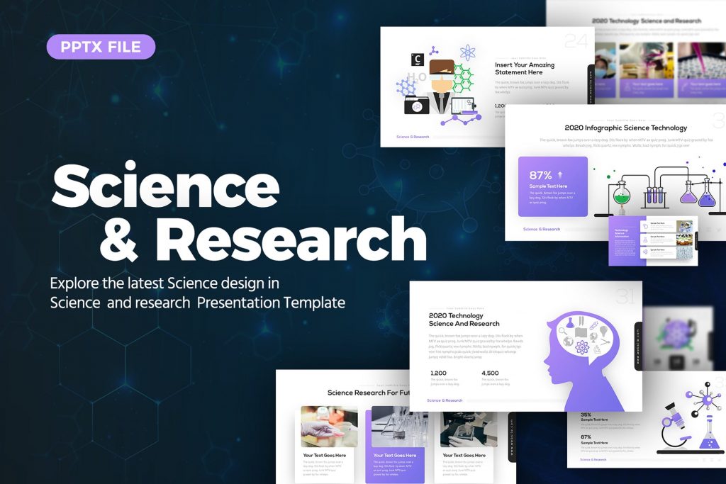 Science and Research Presentation Template