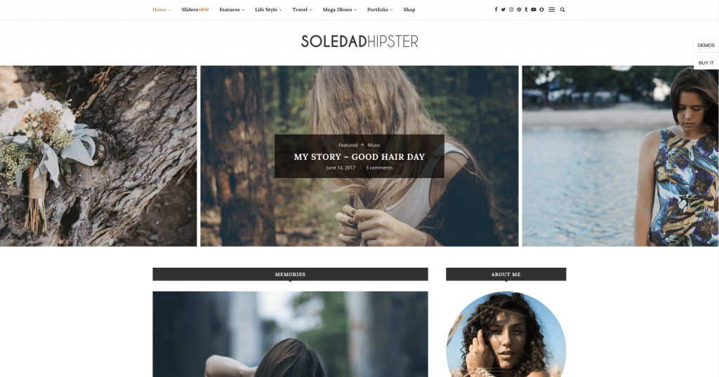 Soledad - Multi-Concept Blog Magazine AMP WordPress Theme