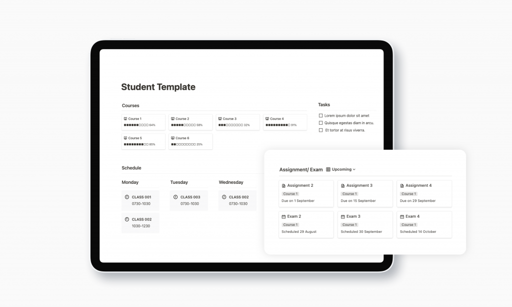 Notion Student Template